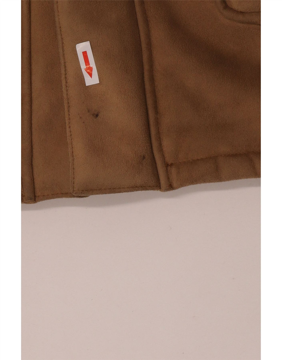 Conbipel Mens Studio Hooded Sherpa Jacket UK 38 Mittelbraunes Polyester