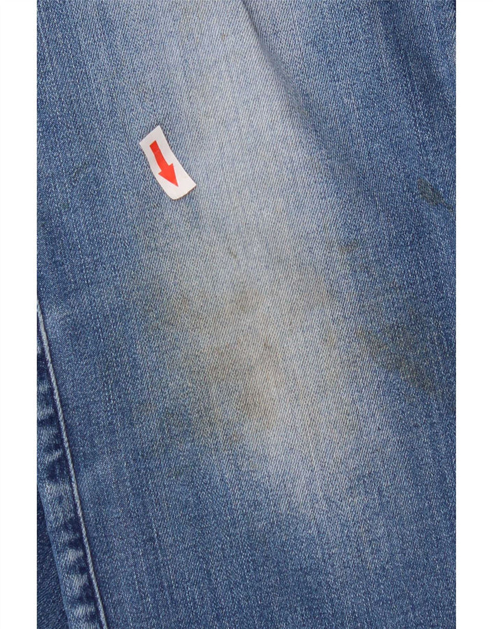 Lee Damen Marion Straight Jeans W30 L31 Blaue Baumwolle