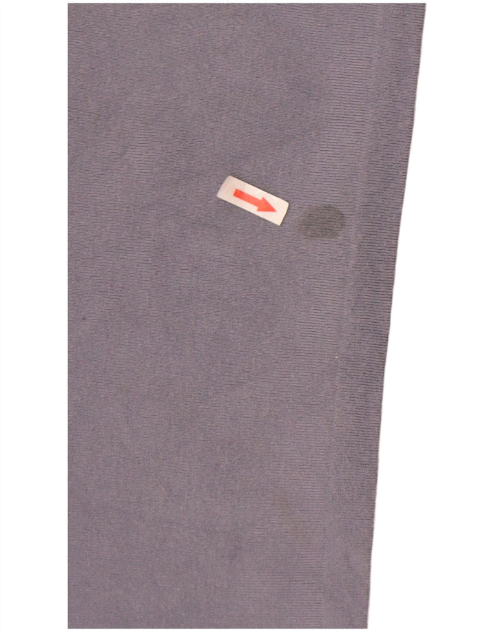 Zara Herren Kurzarm-Polo-Pullover aus mittelgrauer Viskose