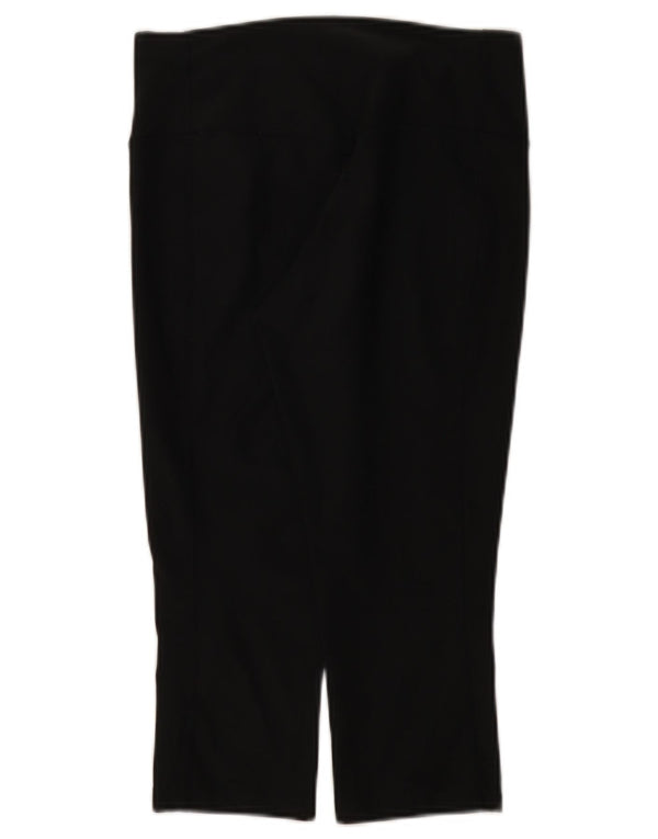 Nike Damen Dri Fit Capri-Leggings, Größe S, Größe S, Schwarz, Polyester