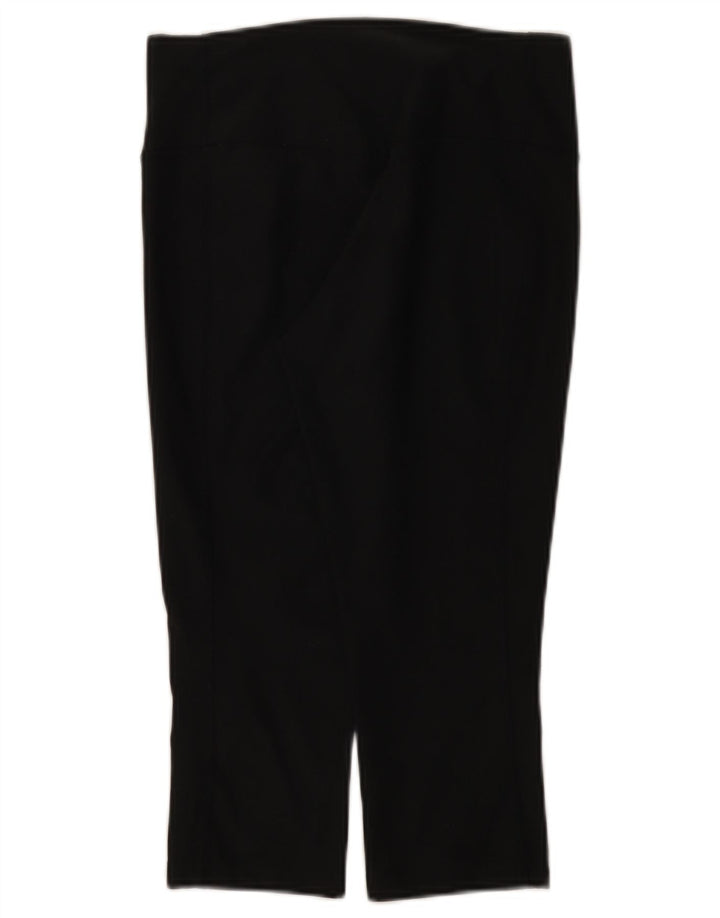Nike Damen Dri Fit Capri-Leggings, Größe S, Größe S, Schwarz, Polyester