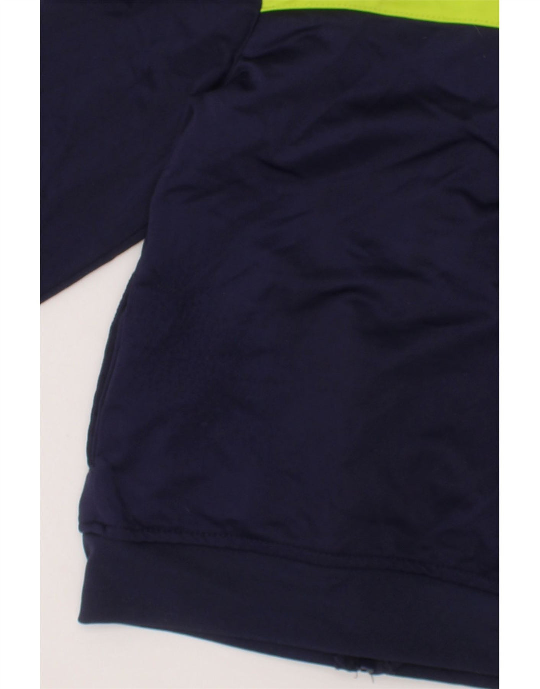 PUMA Boys Tracksuit Top Jacket 5-6 Years XS Navy Blue Colourblock Vintage Puma and Second-Hand Puma from Messina Hembry 