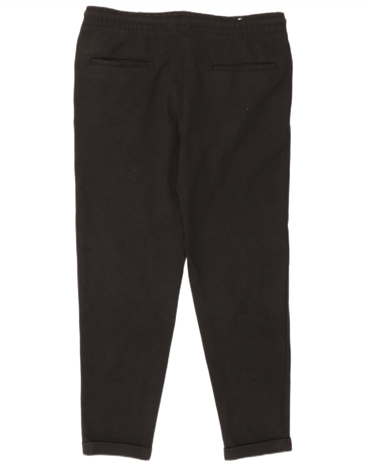 Zara Herren-Hose, mittelgroß, W31, L26, Schwarz, Polyester