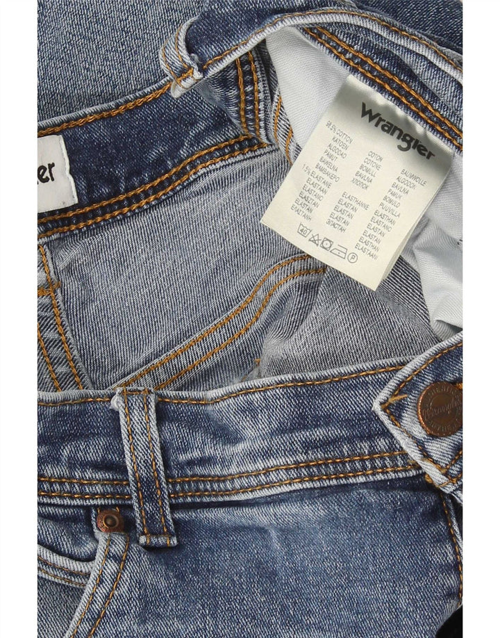 Wrangler Herren Texas Straight Jeans W38 L32 Blaue Baumwolle