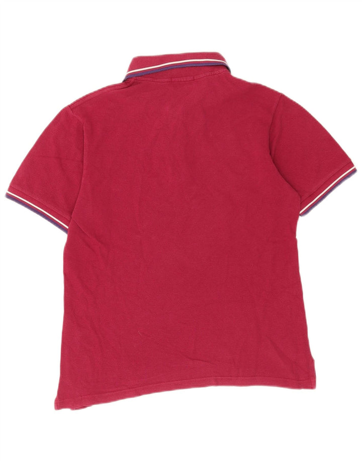 Fred Perry Herren-Poloshirt, klein, rosa Baumwolle