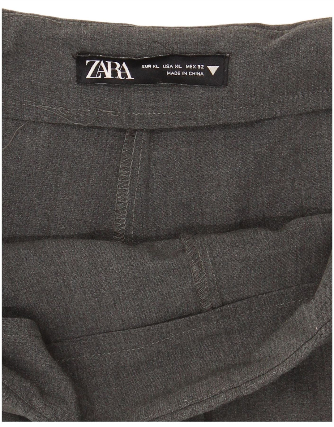 Zara Damen Skort XL W36 Grau