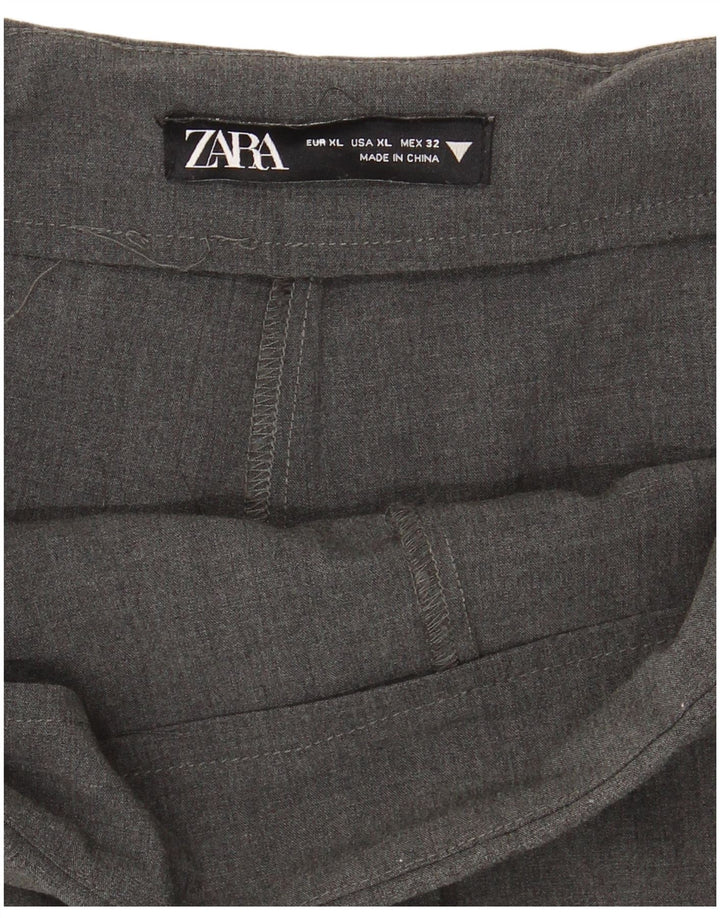 Zara Damen Skort XL W36 Grau