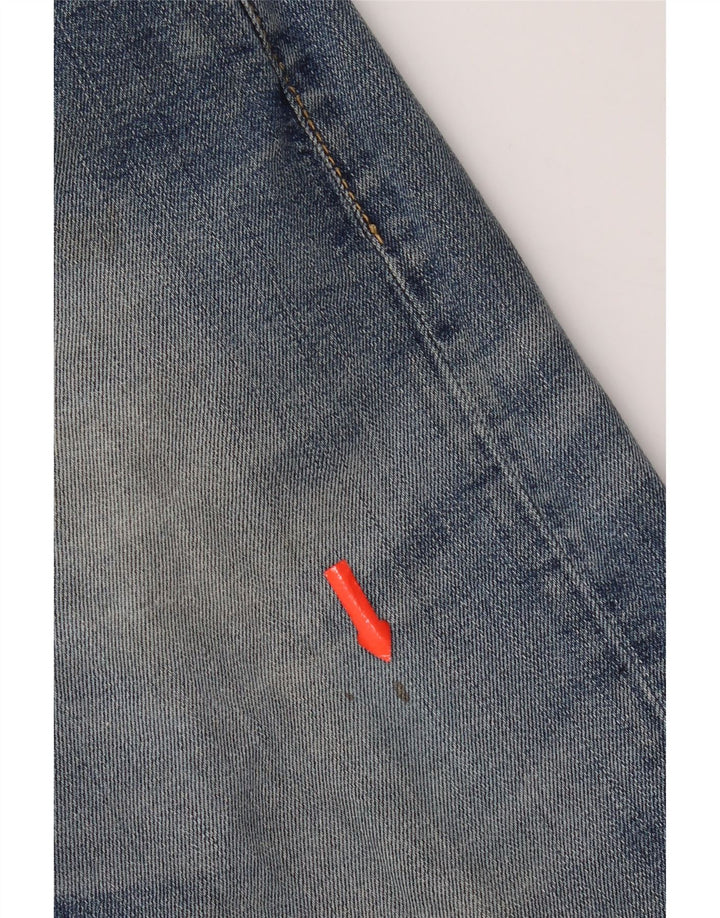 Roy Rogers Damen Straight Jeans W29 L33 Blaue Baumwolle