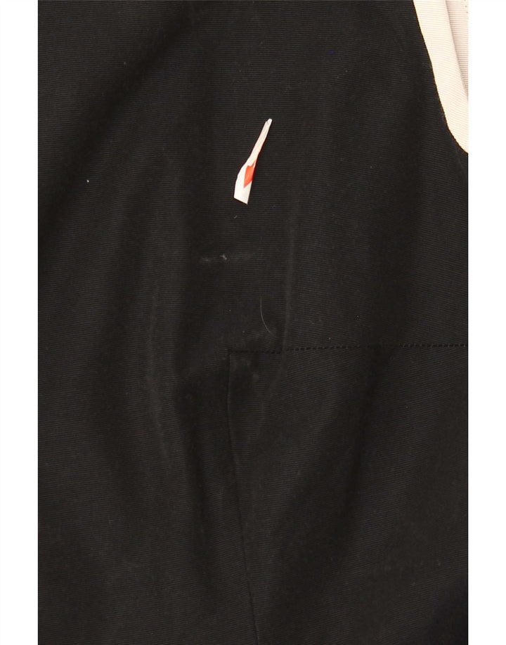 Luisa Spagnoli Damen ärmelloses Basic-Kleid IT 46 Large Schwarz geblümt