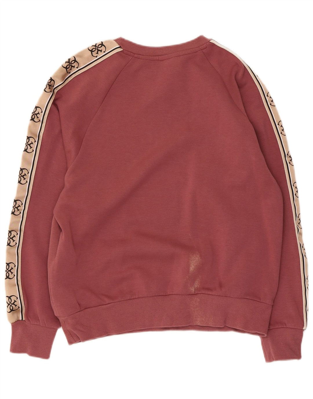 Guess Grafik-Sweatshirt für Damen, Gr. 10, Größe S, Rosa, Farbblock