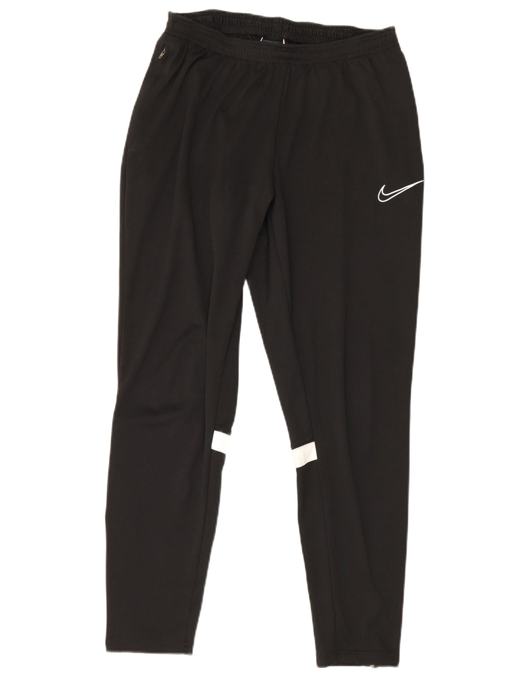 Nike Herren Dri Fit Trainingshose, groß, schwarzes Farbblock-Polyester