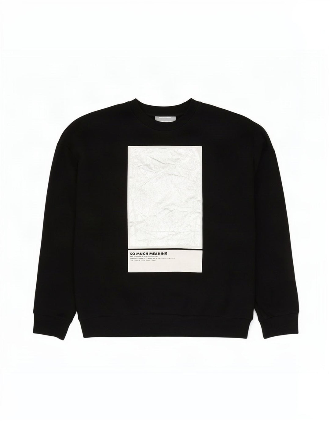 Zara Damen-Sweatshirt mit Grafik, übergroß, Gr. 40, Größe L, Schwarz, Baumwolle