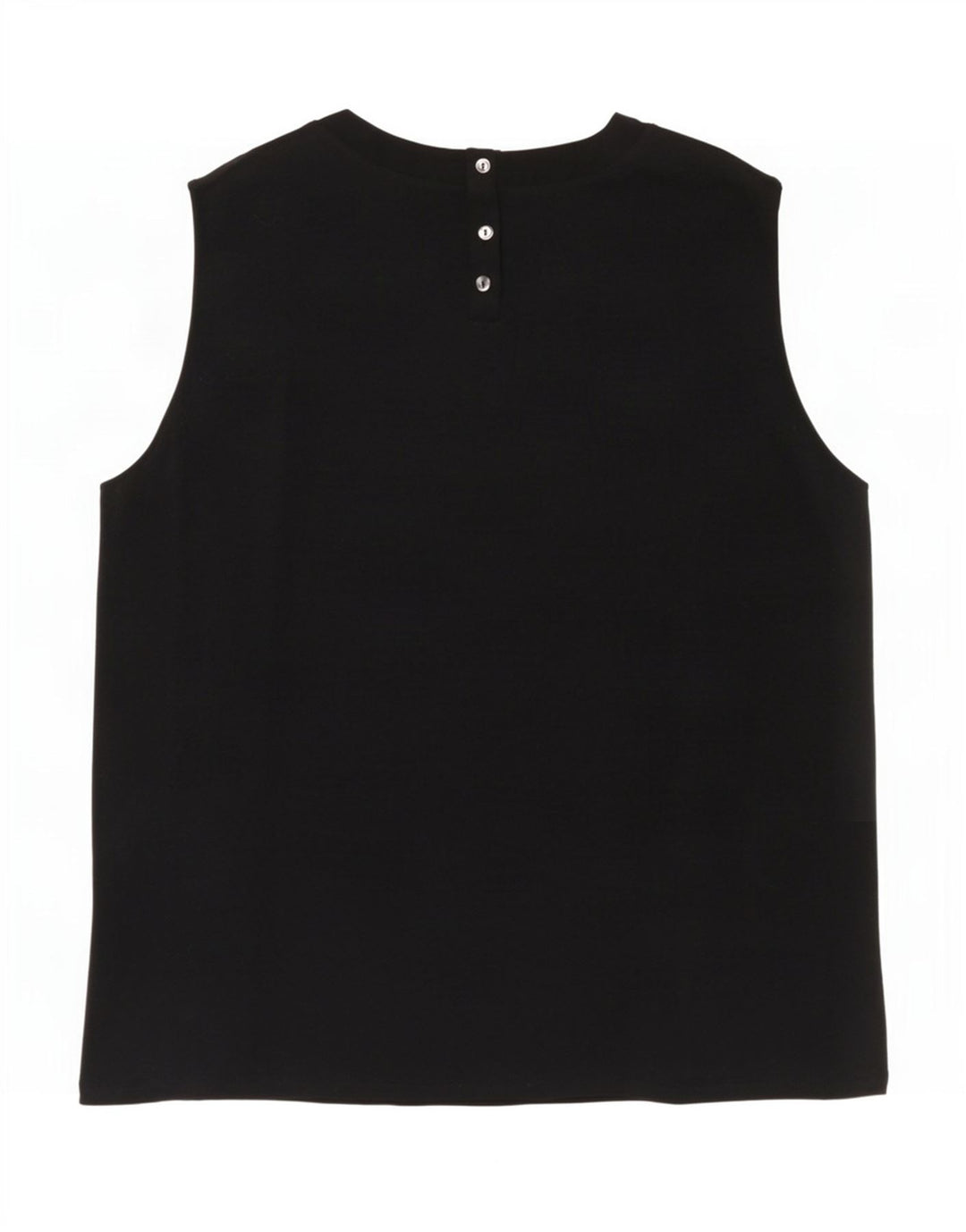Max Mara Damen Weekend ärmelloses Blusenoberteil, UK 16, Größe L, Schwarz
