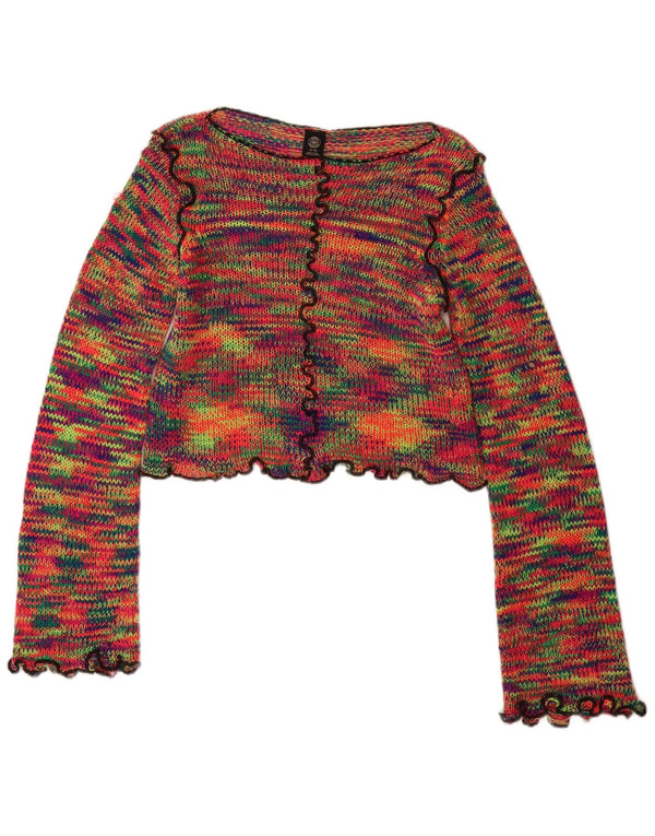 Urban Outfitters Mädchen-Pullover mit U-Boot-Ausschnitt, 11–12 Jahre, XL, mehrfarbig