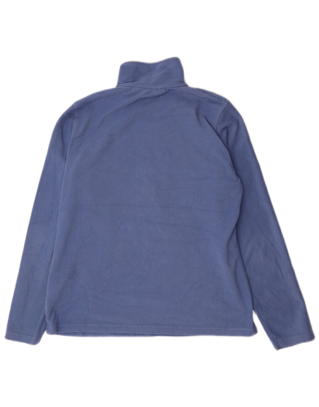 Mountain Warehouse Damen-Fleecepullover mit Reißverschluss am Kragen, UK 12, Mittelblau