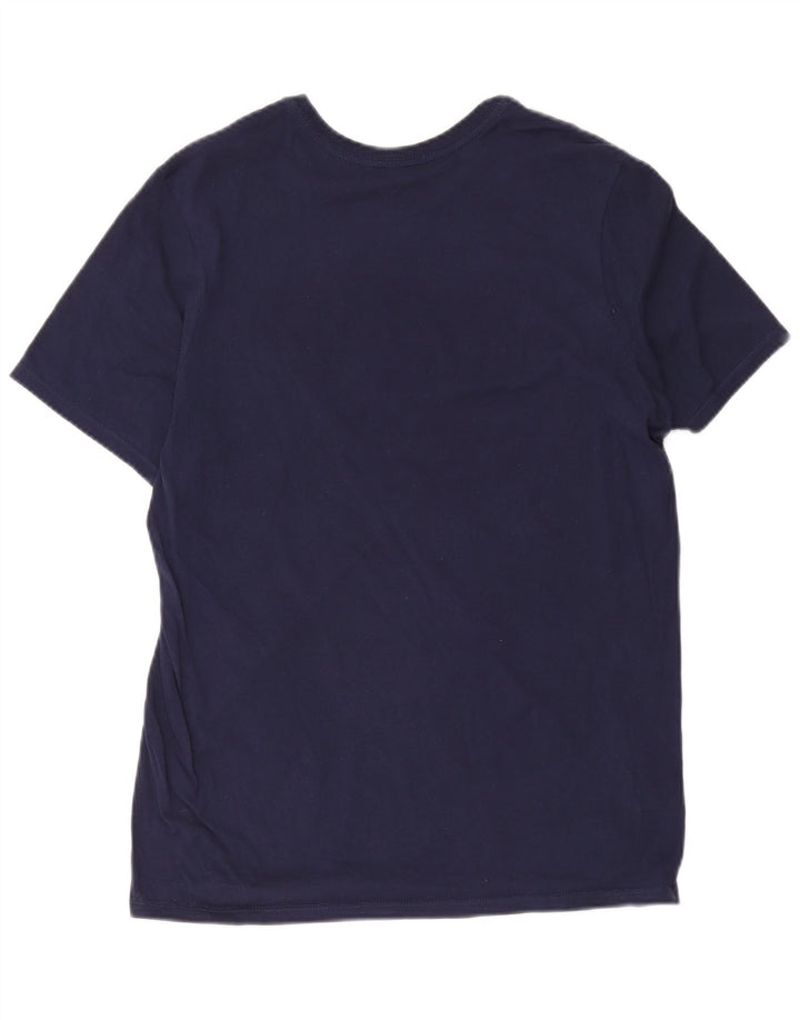 Nike Herren-T-Shirt mit sportlichem Schnitt und Grafik, mittelgroß, Marineblau
