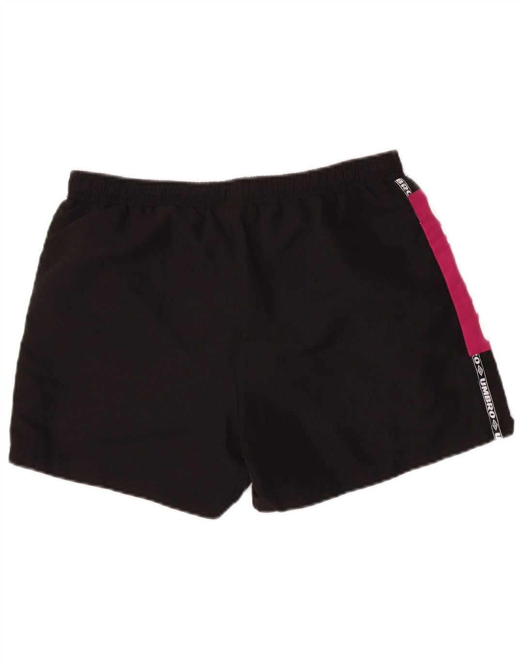 Umbro Herren Graphic Sport Shorts Mittelschwarzes Colourblock-Polyester