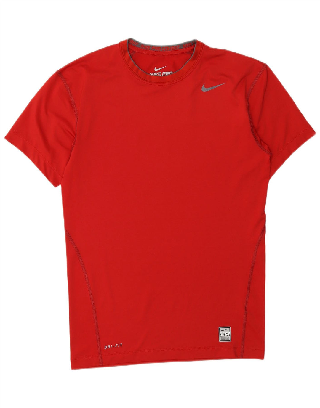 NIKE Herren Dri Fit T-Shirt Top UK 45/47 XL Rot