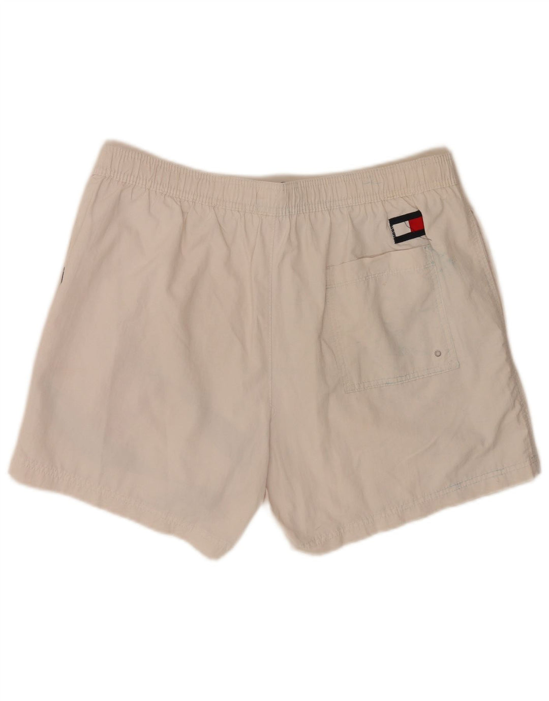 Tommy Hilfiger Herren Graphic Regular Badeshorts XL Weiß Farbblock