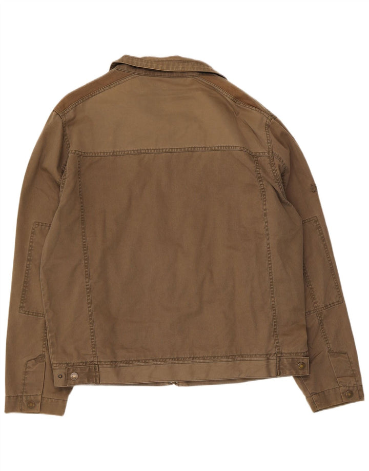 Marks & Spencer Herren Blue Harbor Utility Jacke UK 40 Large Khaki