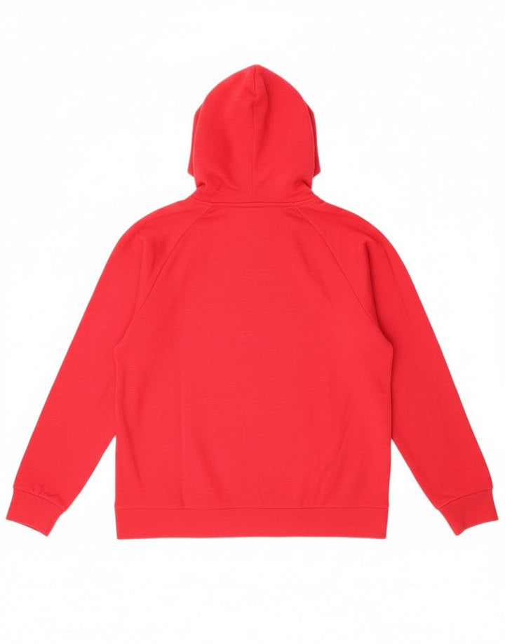 Nike Herren-Kapuzenpullover mit Grafik, mittelrote Baumwolle
