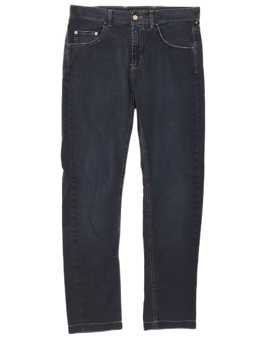 Fred Perry Herren Slim Jeans IT 48 Mittel W33 L30 Marineblau Baumwolle