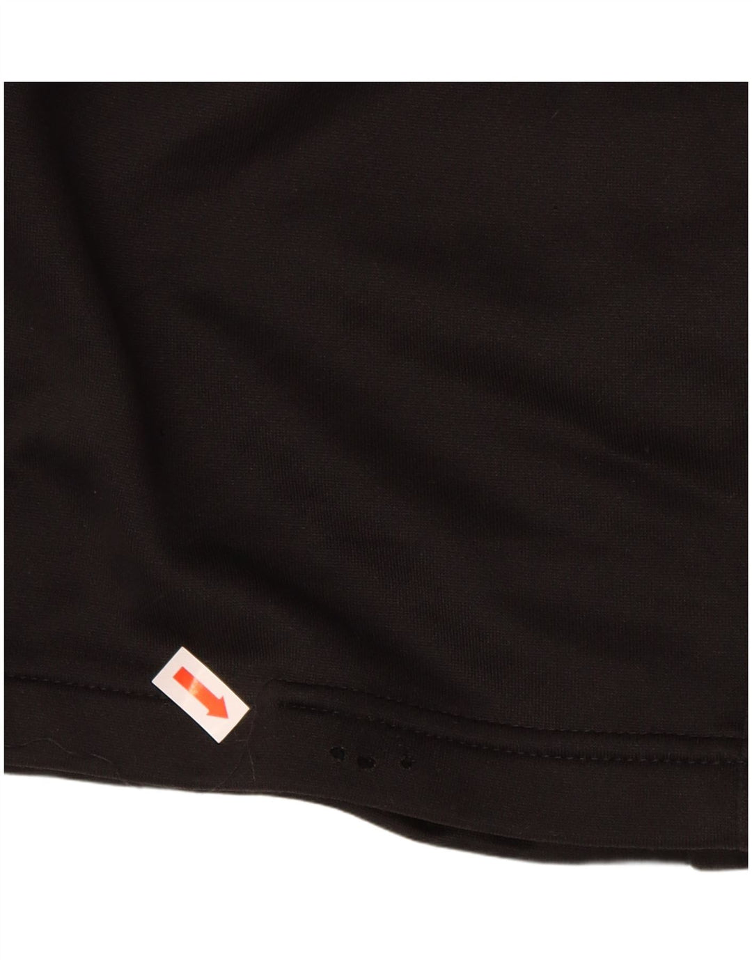 ADIDAS Herren-Trainingsanzug-Top-Jacke, großes schwarzes Farbblock-Polyester