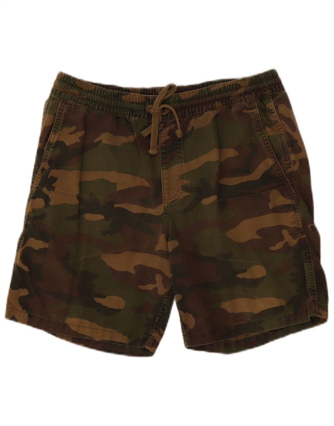 VANS Herren Chinoshorts Medium W30 Khaki Camouflage Baumwolle