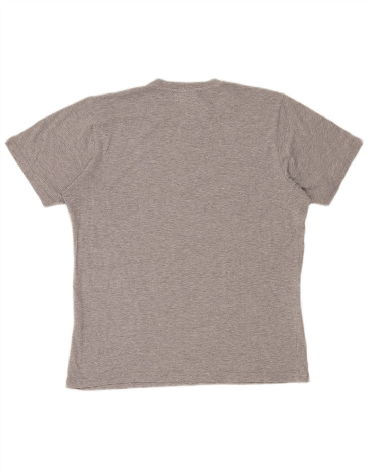Helly Hansen Herren Grafik T-Shirt Top XL Grau Baumwolle