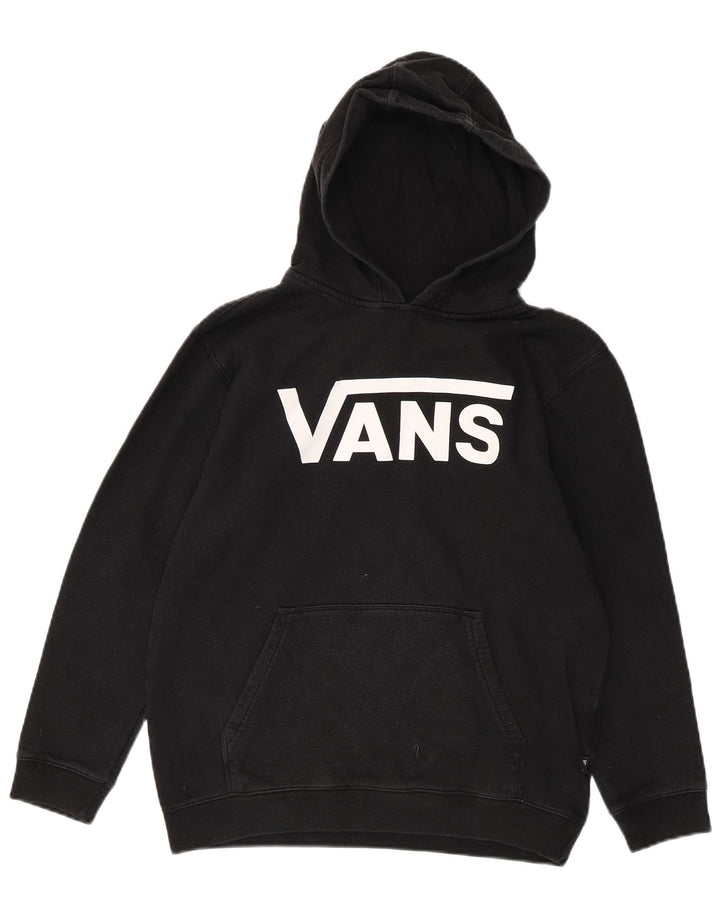 VANS Damen Graphic Hoodie Pullover UK 18 XL Schwarz