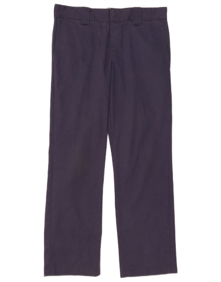 Dickies gerade Chino-Hose für Herren, W32, L32, marineblaues Polyester
