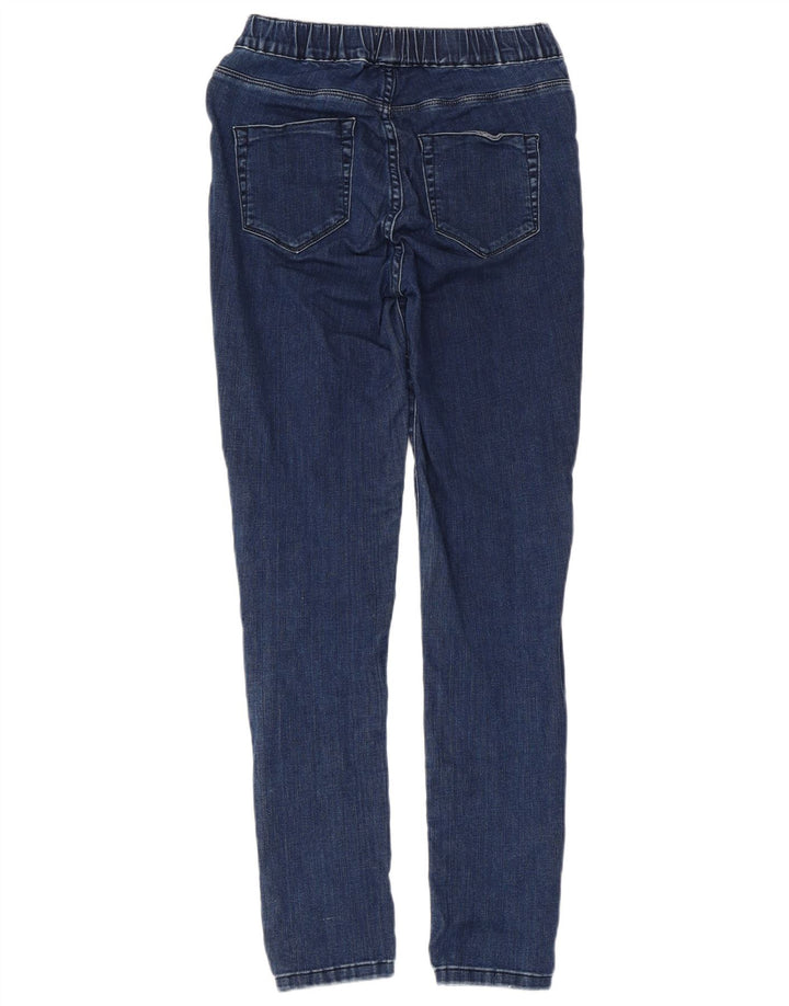 WHITE STUFF Damen Jegging-Jeans UK 10 Small W28 L29 Blaue Baumwolle