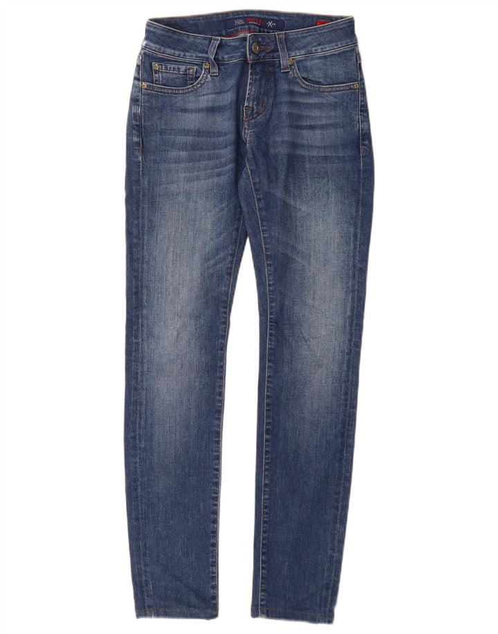 Rifle Damen Skinny Jeans W25 L28 Blau