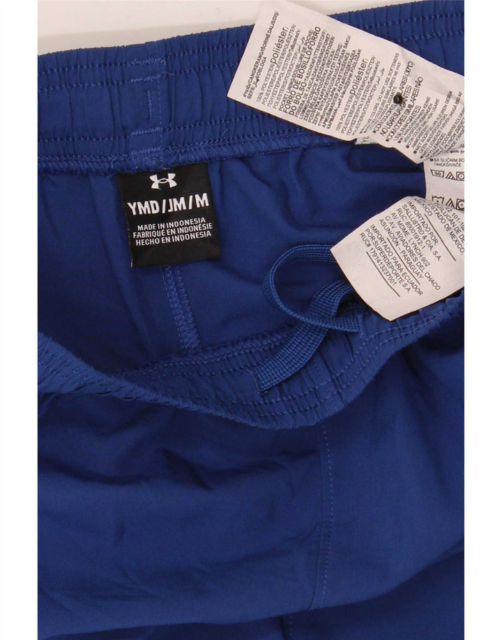 Under Armour Jungen-Sportshorts, 9–10 Jahre, mittelblaues Polyester