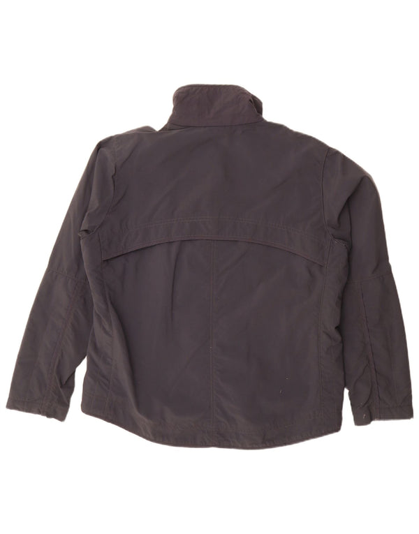 Adidas Damen Bomberjacke UK 14 Large Schwarz Polyamid