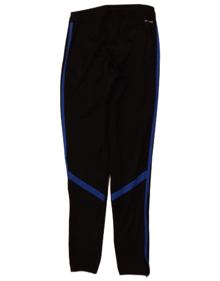 ADIDAS Damen Climacool Trainingshose UK 6 XS Schwarz Farbblock