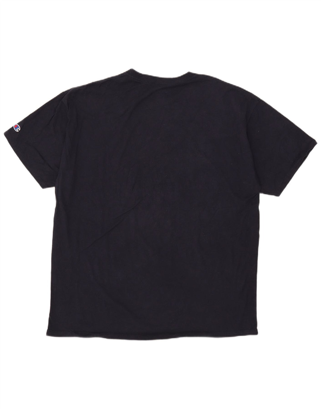 Champion Herren T-Shirt Top 2XL Marineblau Baumwolle