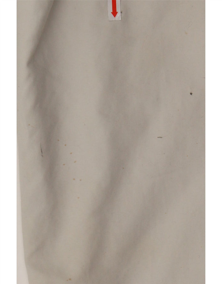 NIKE Herren-Windbreaker-Hose, Größe M, W32, L31, Weiß, Farbblock