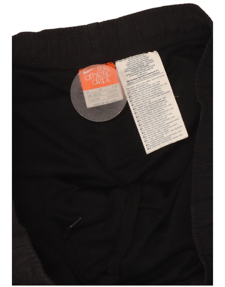 NIKE Herren-Sportshorts mit Grafik, Größe S, aus schwarzem Nylon