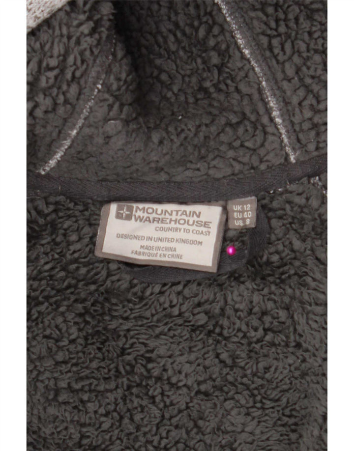 Mountain Warehouse Damen-Trainingsanzug-Topjacke UK 12 Mittelgrau meliert