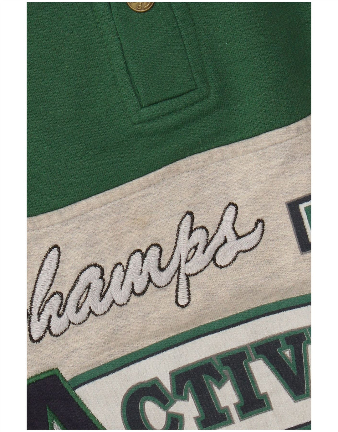 F.LLI Campagnolo Damen Grafik-Sweatshirt-Pullover IT 42 Mittelgrün