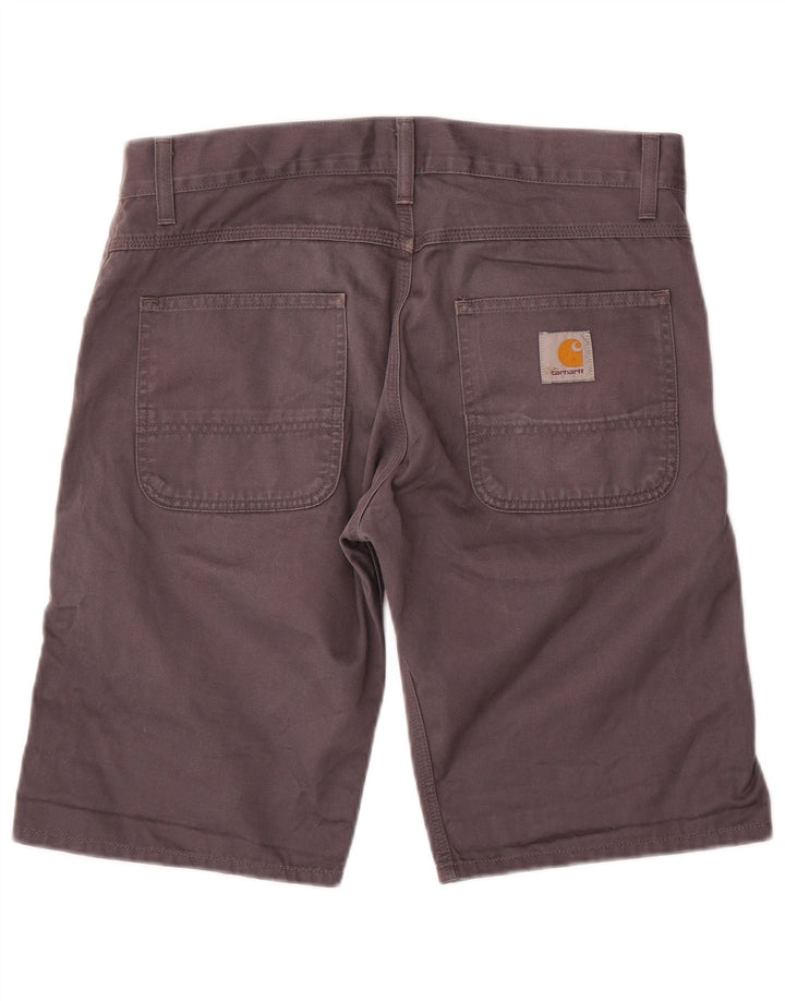 Carhartt Herren Freizeitshorts W32 mittelgraue Baumwolle
