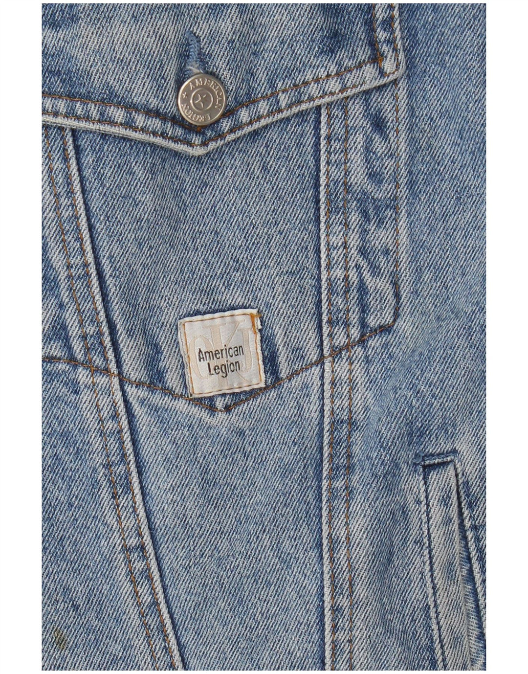 Vintage Herren Jeansjacke UK 42 XL Blau