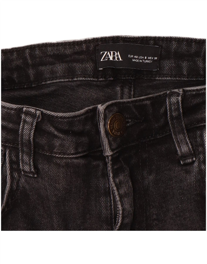 Zara Damen Slim Jeans EU 40 Medium W30 L27 Grau