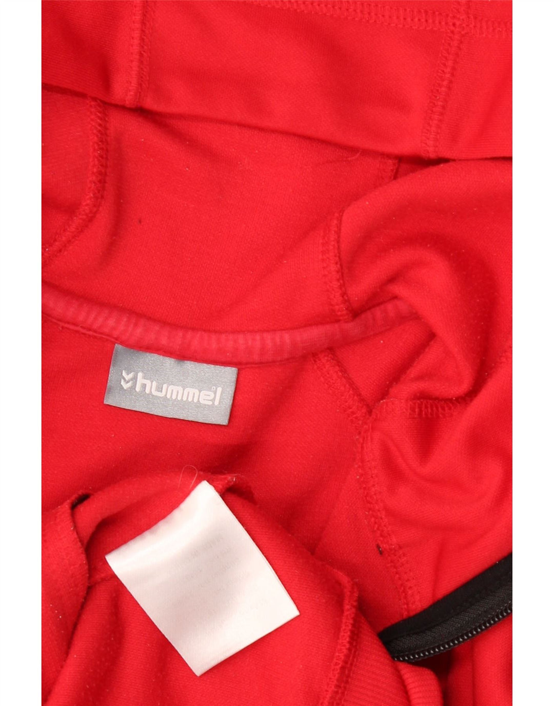 Hummel Herren Kapuzenpullover mit Reißverschluss, Größe S, Rot