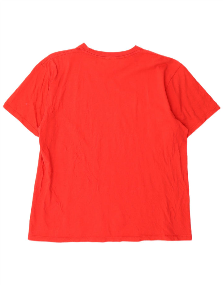 CHAMPION Herren Grafik T-Shirt Top 2XL Rot