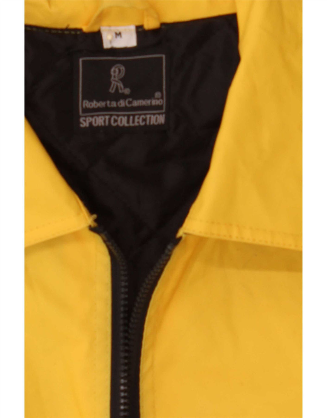 Roberta di Camerino Herren Regenjacke UK 38 Mittelgelbes PVC