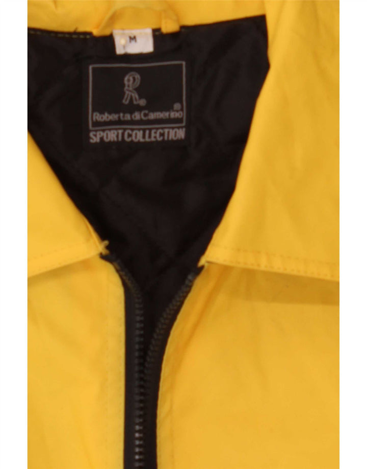 Roberta di Camerino Herren Regenjacke UK 38 Mittelgelbes PVC