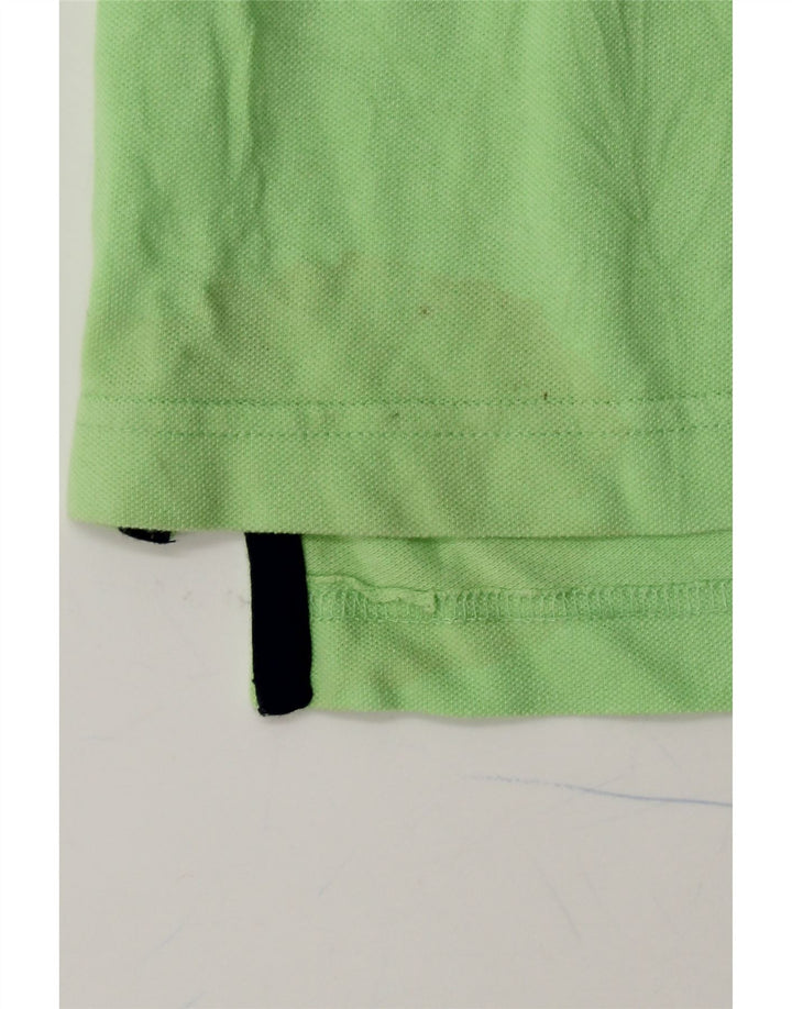 CHAPS Mens Polo Shirt 2XL Green Cotton Vintage Chaps and Second-Hand Chaps from Messina Hembry 