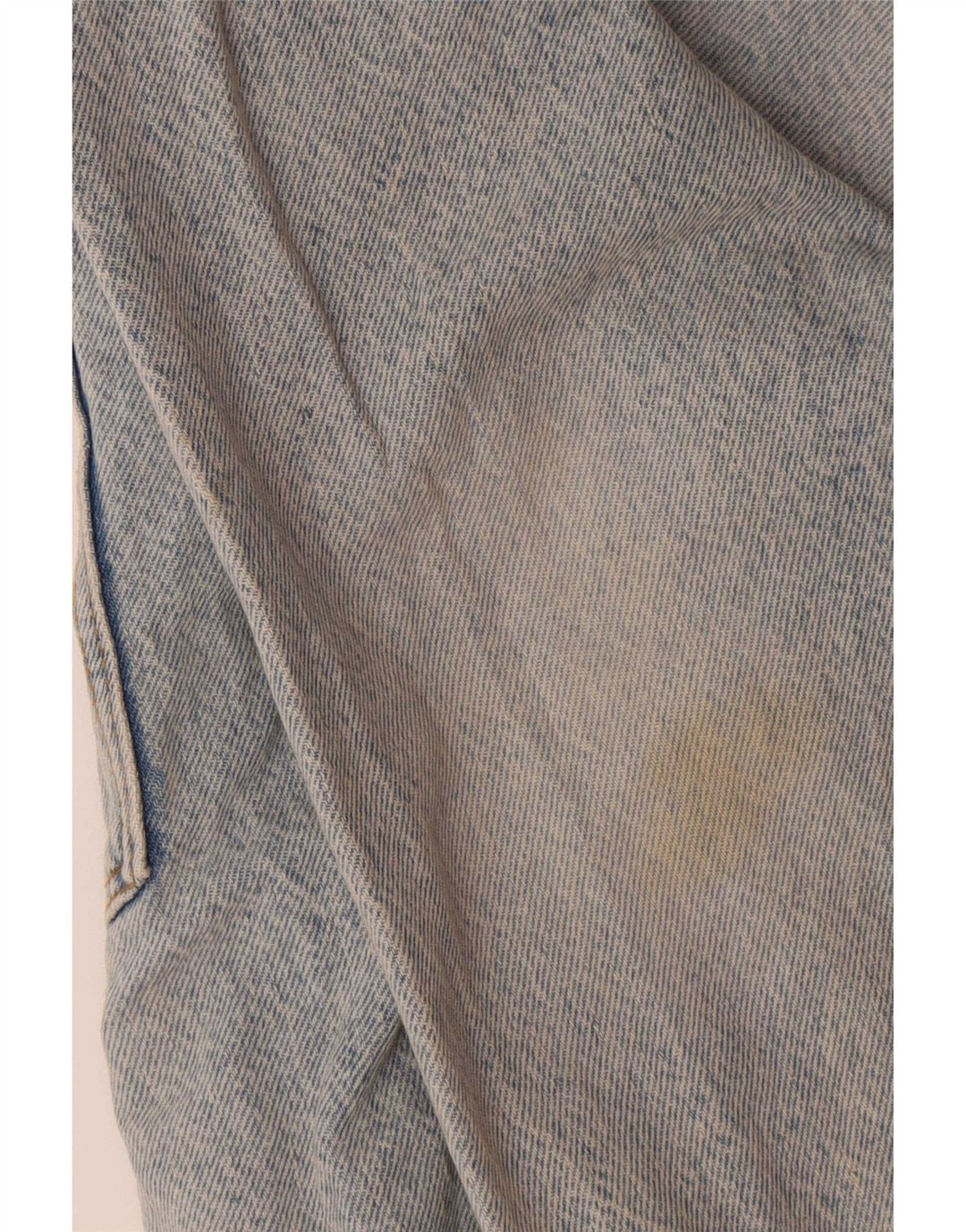 Zara Herren-Jeansjacke in Übergröße, Größe 36, Größe S, blau, Baumwolle
